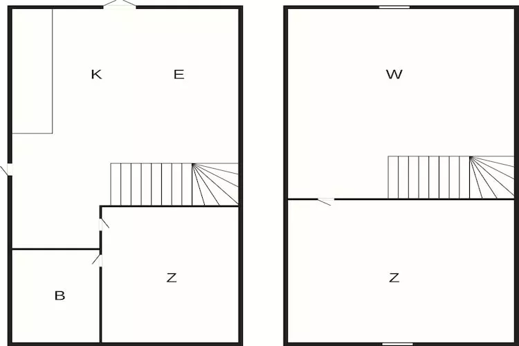 Strandplezier in Hurup -- By Traum Ferienwohnungen-Plattegrond