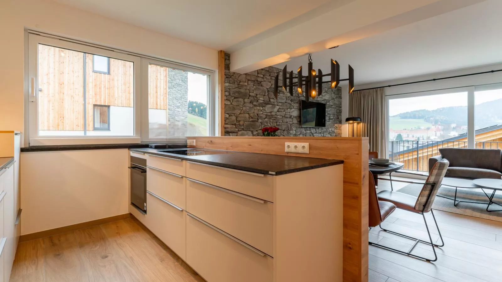 Grebenzen Lodge Starnberg 60B-Keuken