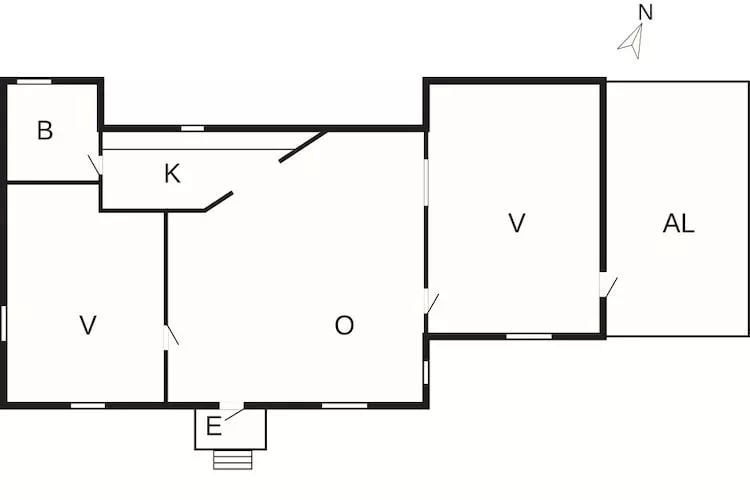 5 Personen vakantie huis in FJÄLLBACKA-Plattegrond