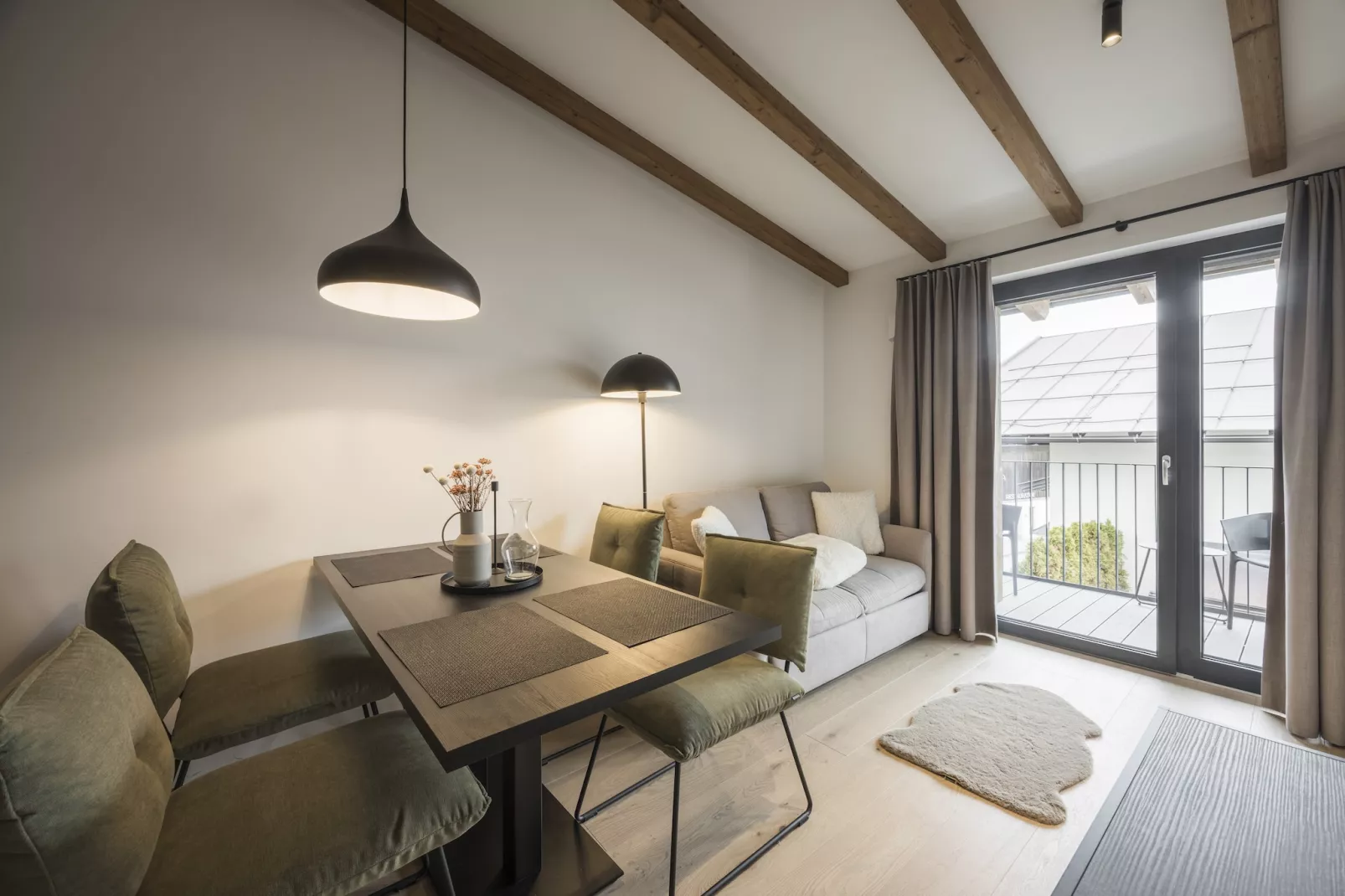 Appartements Gipfelglück 4-Woonkamer