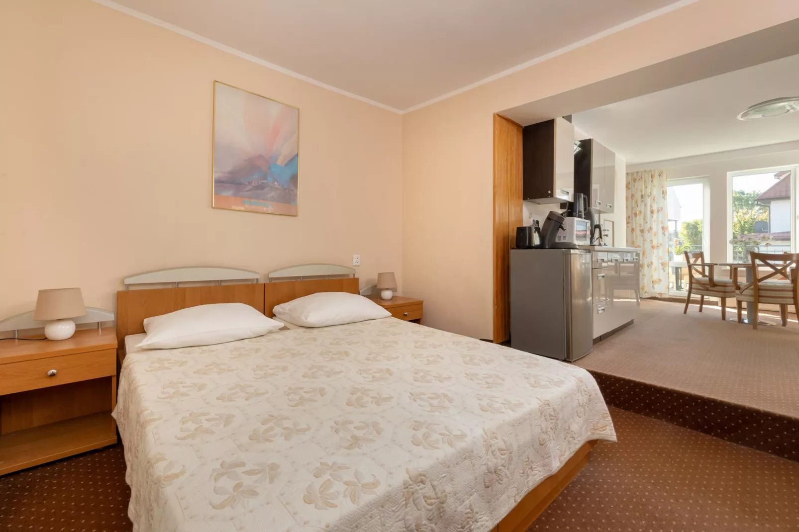 Studio wakacyjne nr 1 dla 4 osób ze śniadaniami Rewal-Slaapkamer