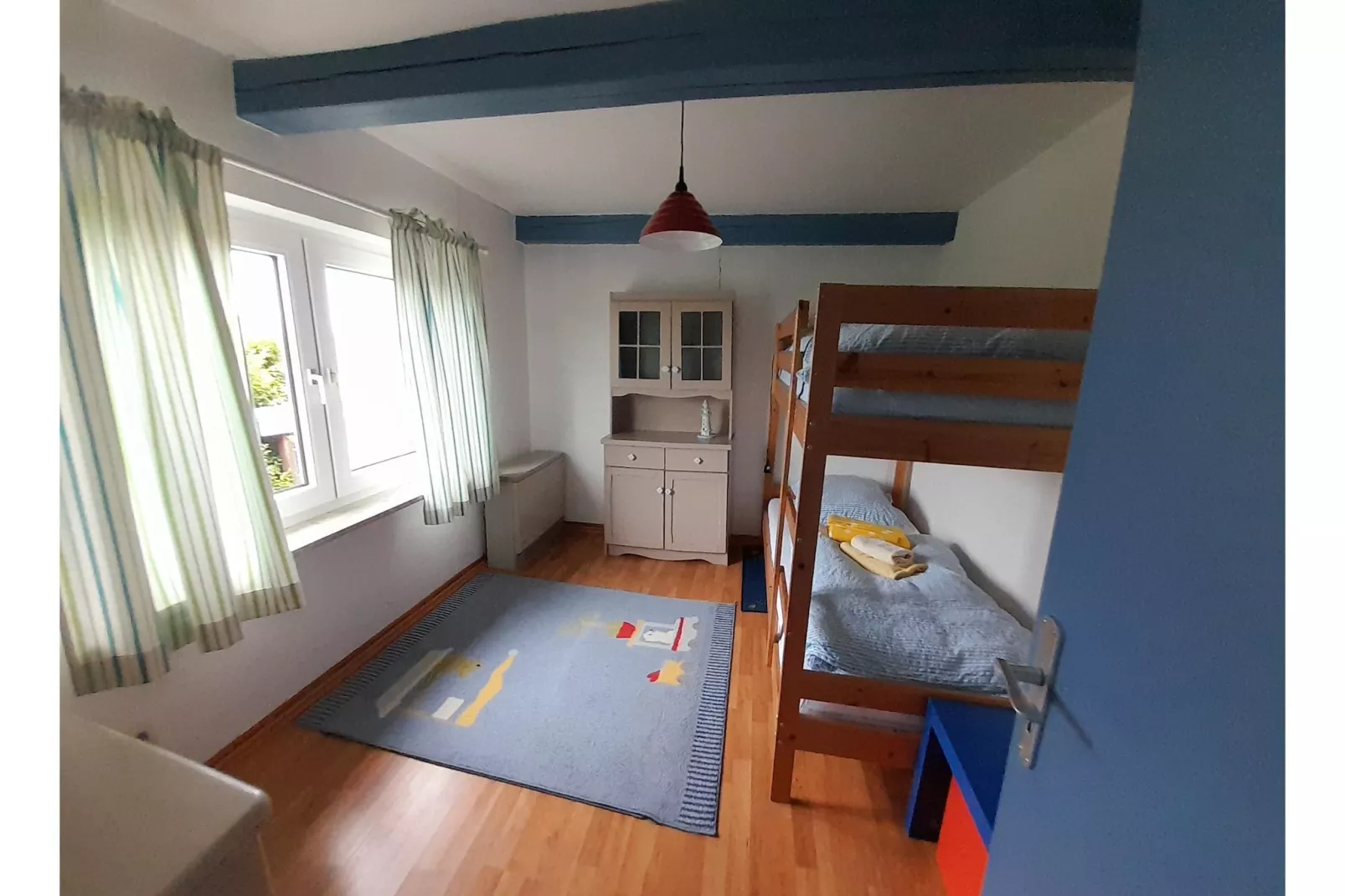 Opas Hus auf Pellworm 4 Pers-Slaapkamer