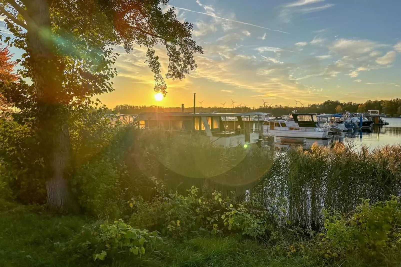 Hausboot in Zehdenick-Gebieden zomer 20km
