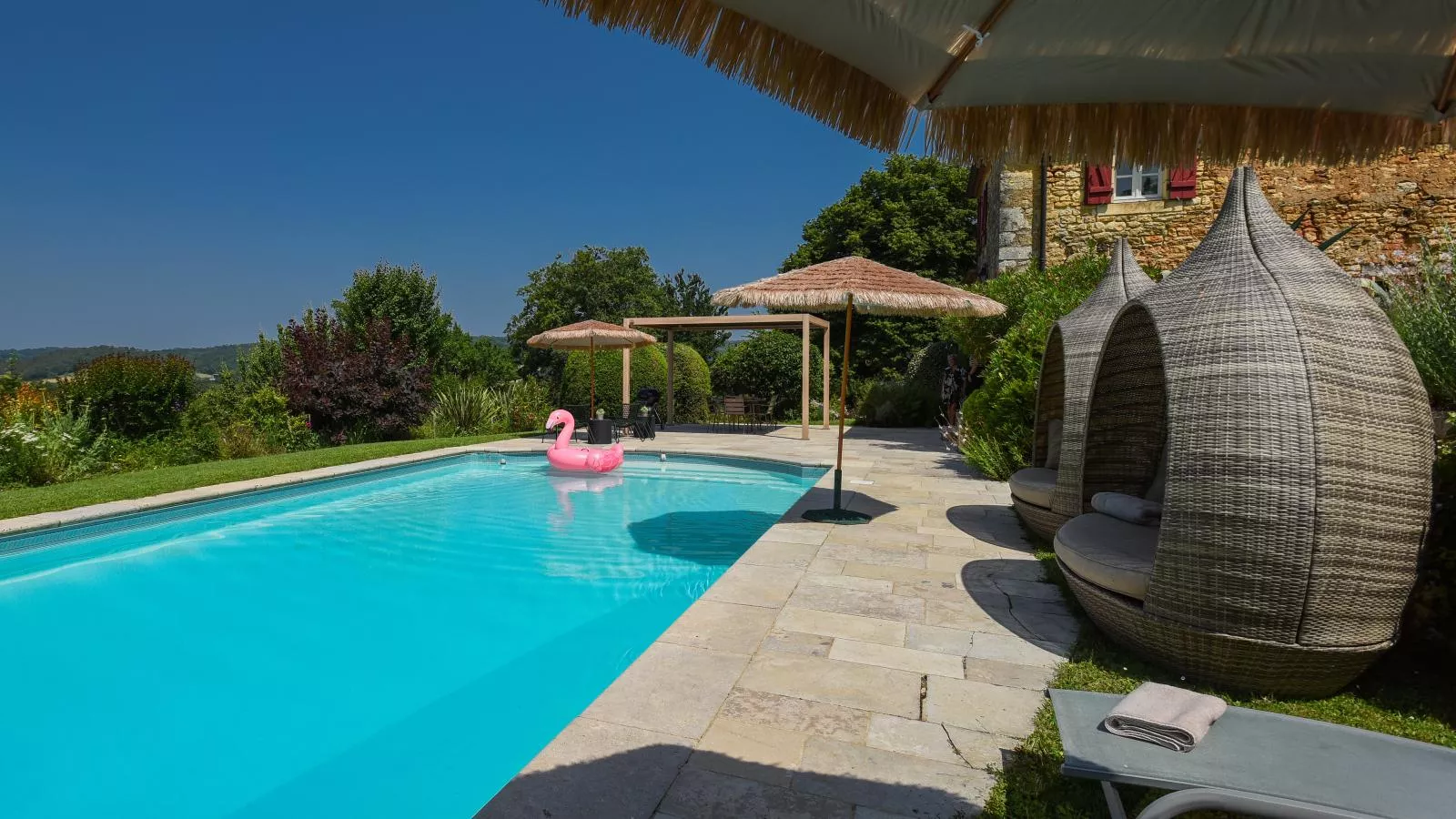 Domaine Saint Martin le Redon-Zwembad