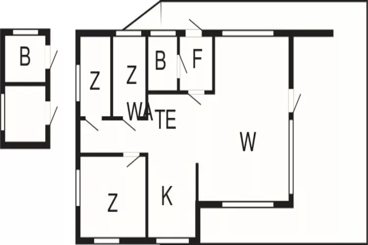 7 persoons vakantie huis in Skjold-By Traum-Plattegrond