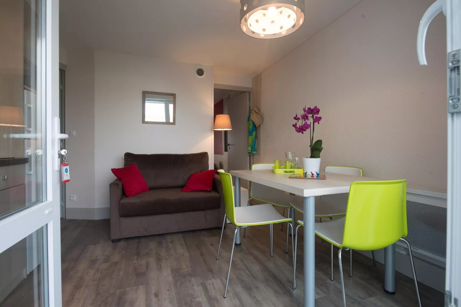 Gîte 3 Pièces 5 Personnes 1 bébé/Blériot-Plage-Eetkamer