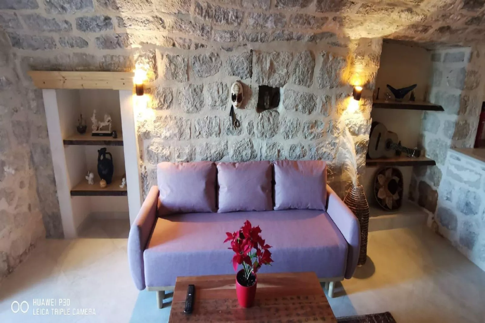 Apartment Fortuno - One Bedroom Apartment with Terrace and Sea View