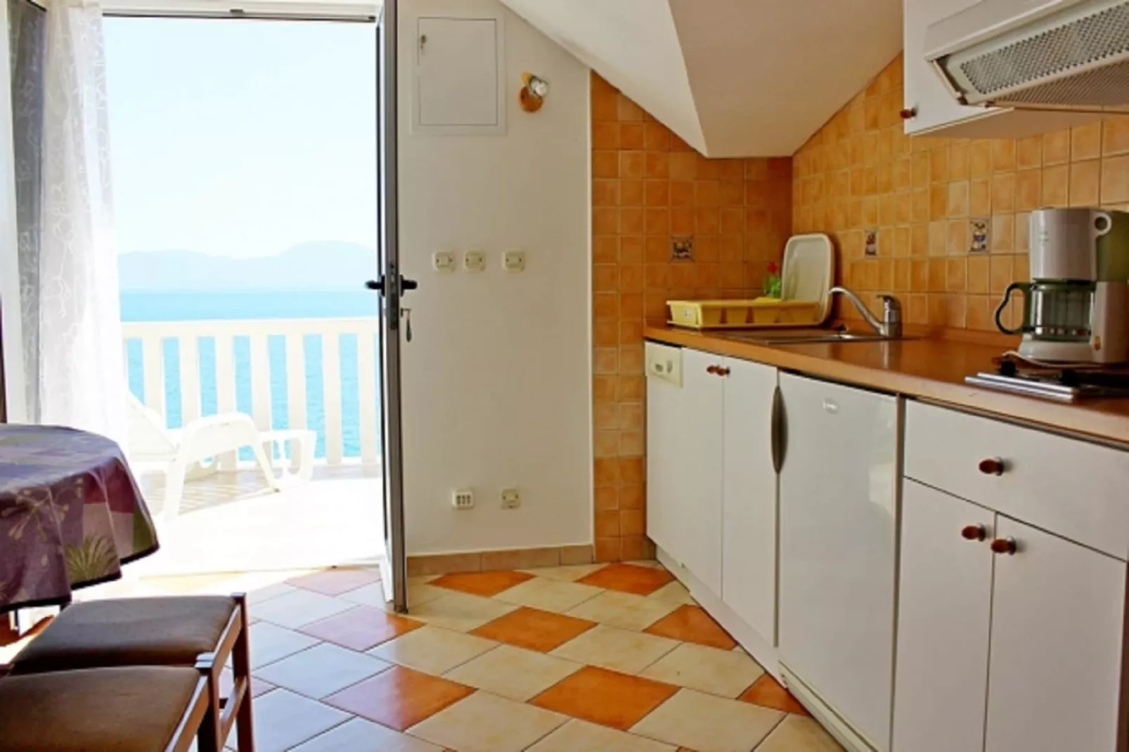 Apartments Pansion Franka 3* - One Bedroom Apartment with Sea View and Terrace - APT 11