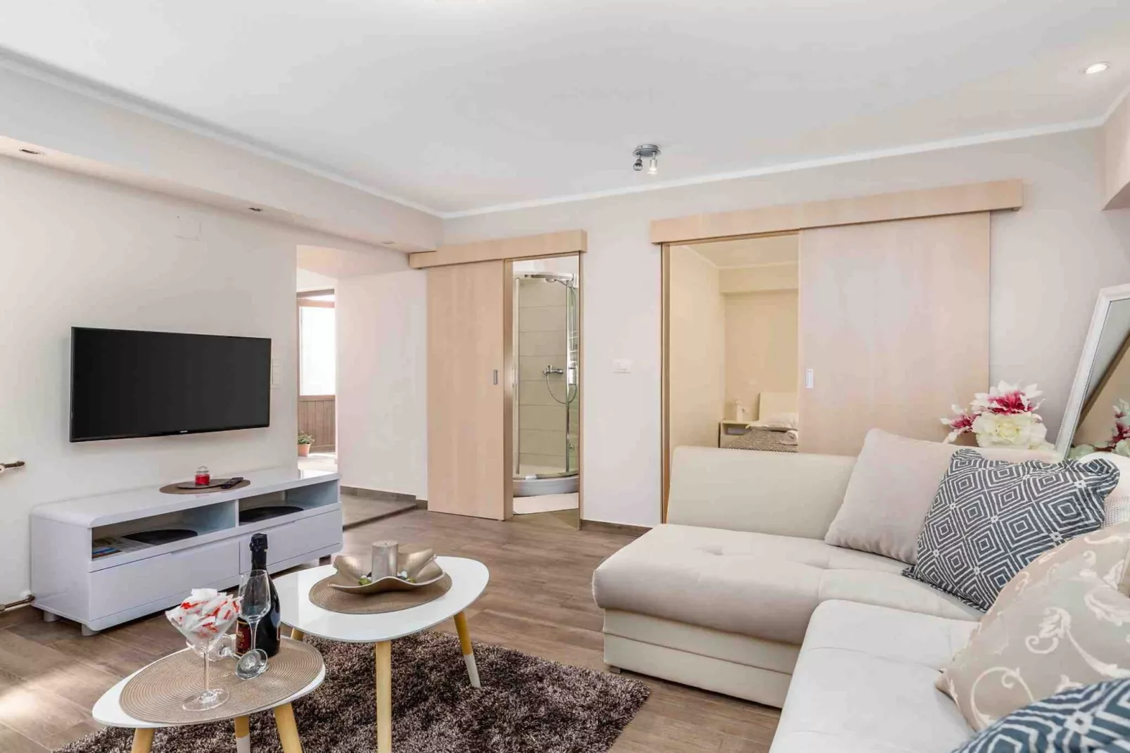 Modern Comfort with Shared Pool, Balconies & Lush Green Surroundings - One Bedroom Apartment (Relax)