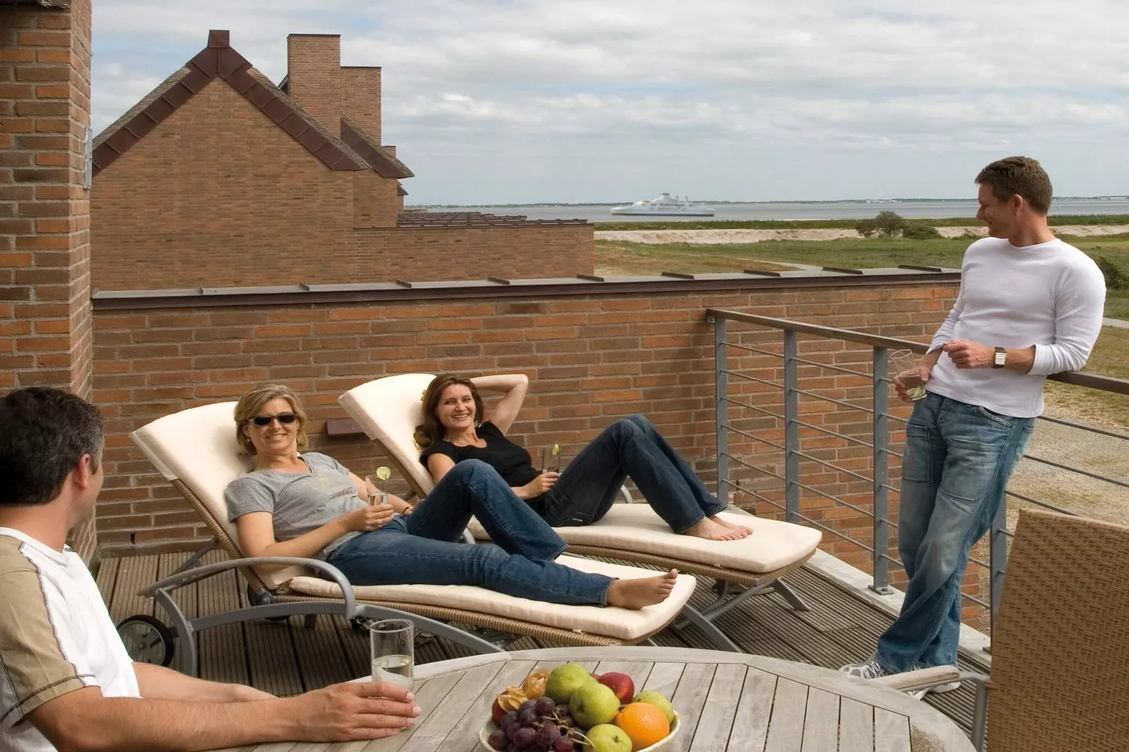 8 persoons vakantie huis op een vakantie park in Rømø - Buitenlucht