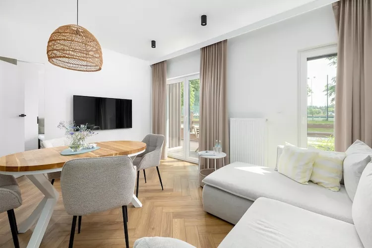 Apartament Pałacowa 4-4 Trzęsacz-Woonkamer