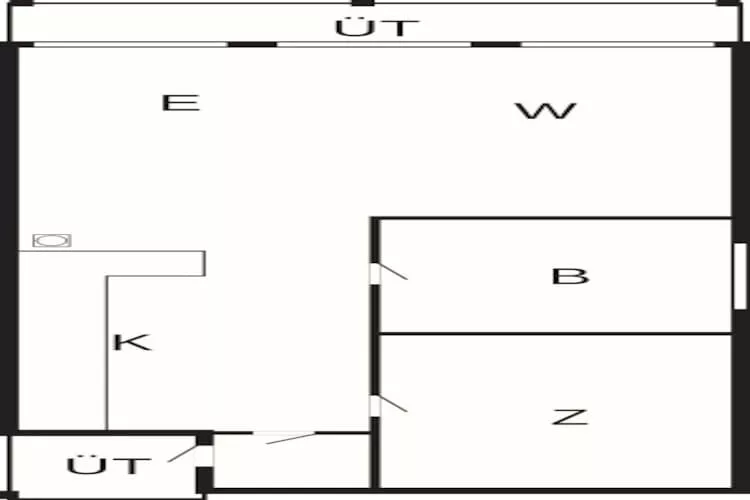 2 room, Standard-Plattegrond
