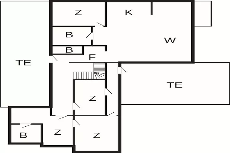Gezinsvriendelijk huis aan het strand-Plattegrond