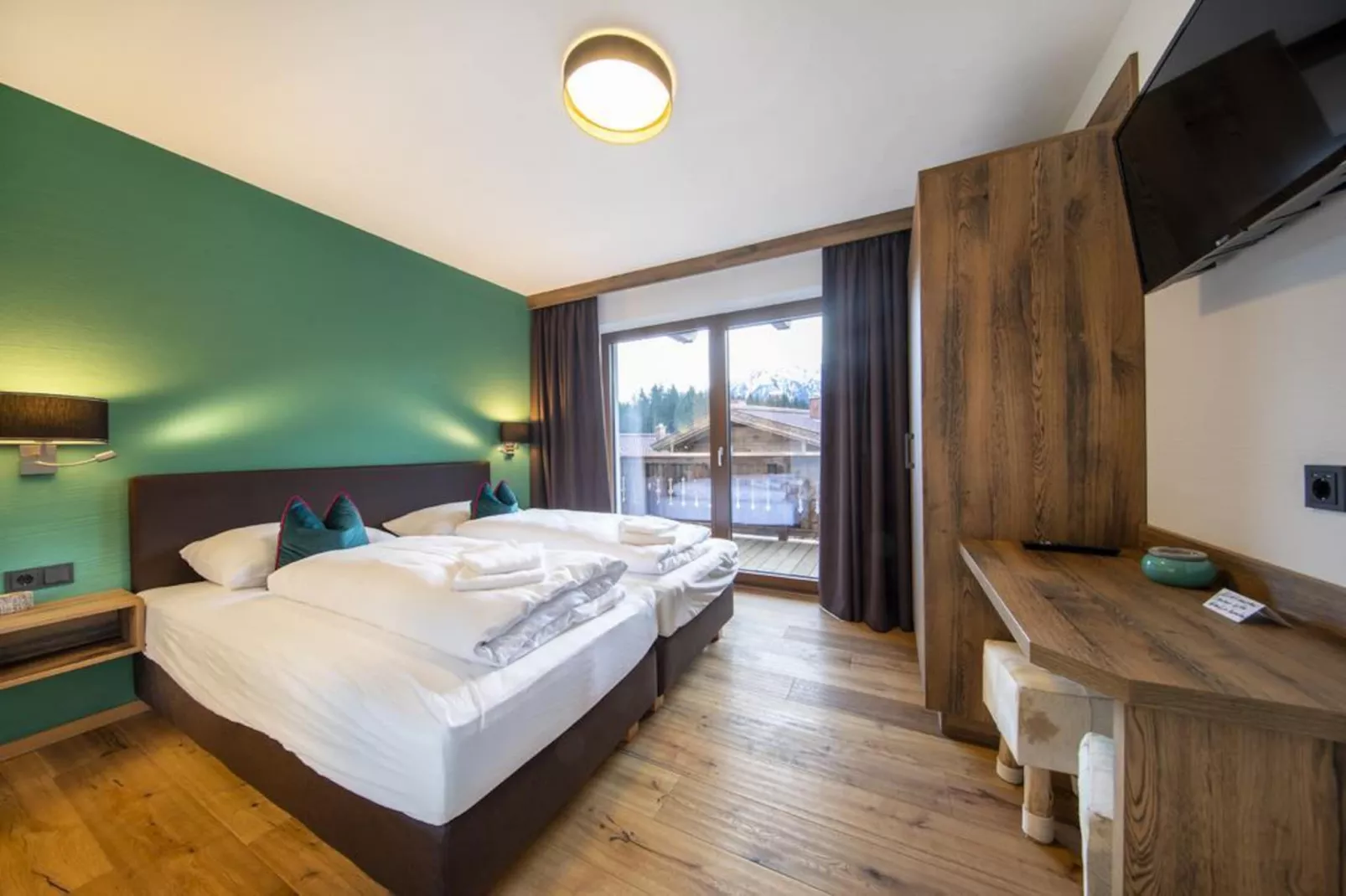 Nationalpark Chalet Käferfeldeck-Slaapkamer