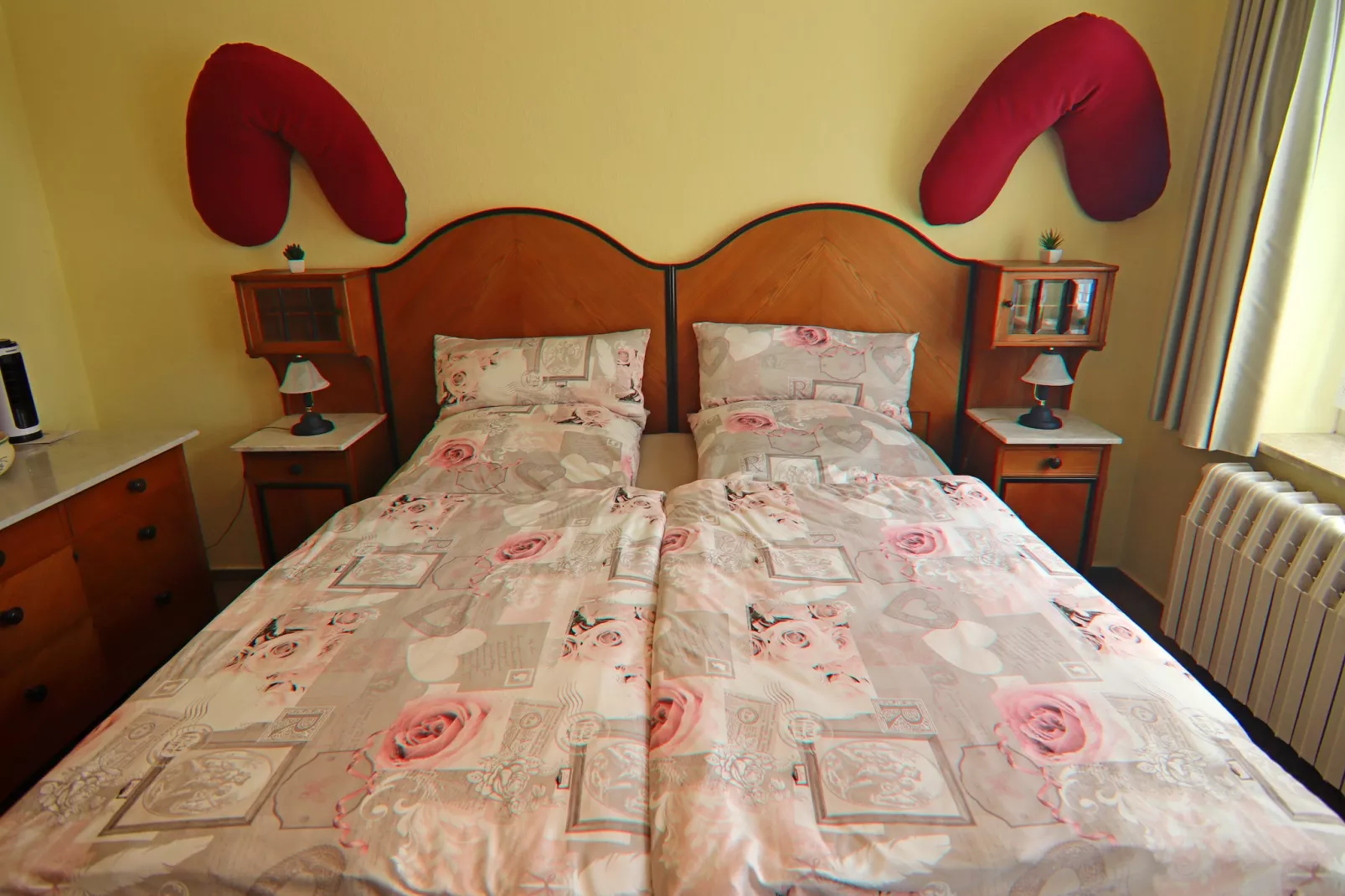 Romantische Ferienwohnung an der Ostsee mit Garten-Slaapkamer