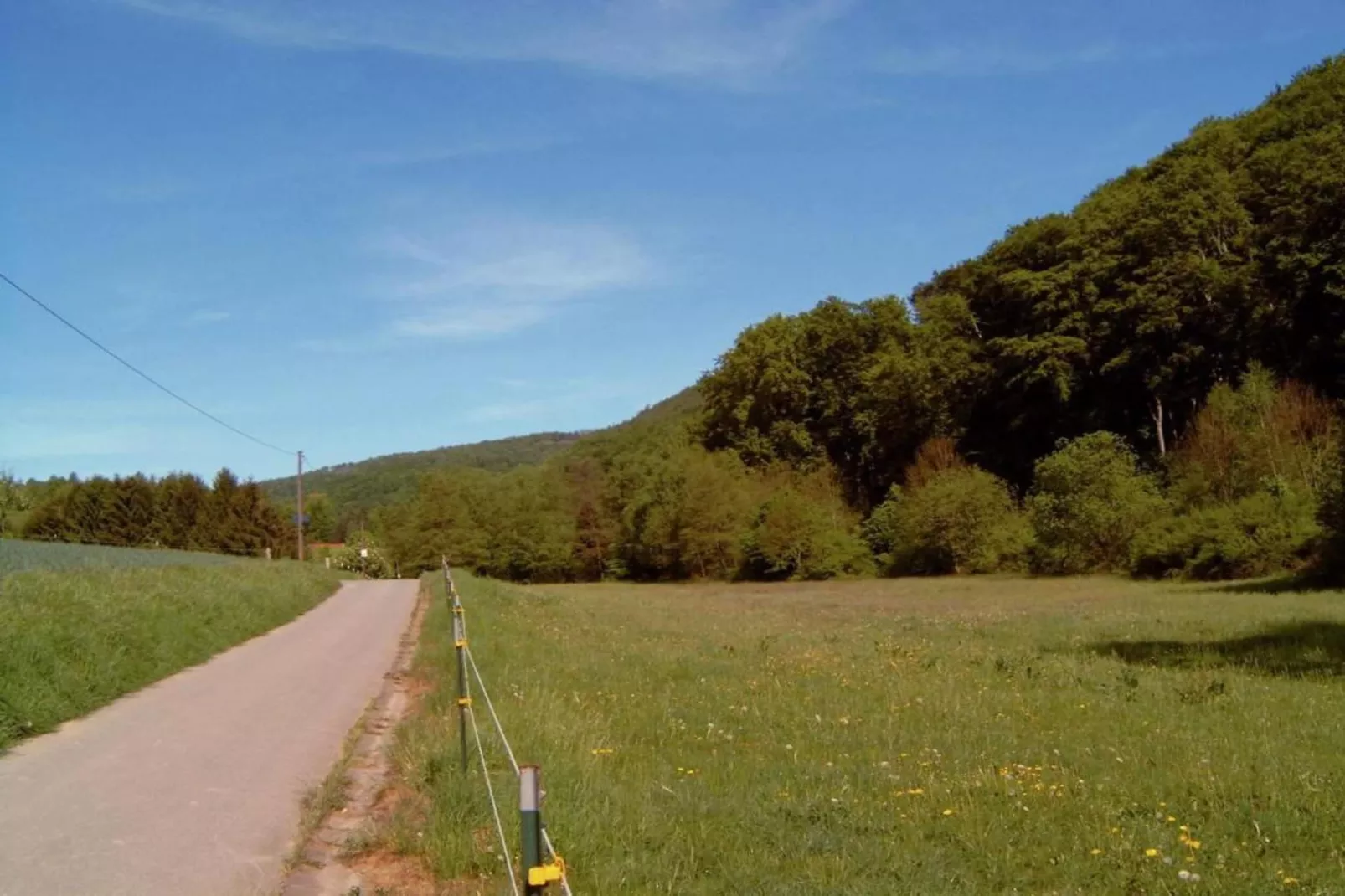 Weserbergland-Gebieden zomer 20km