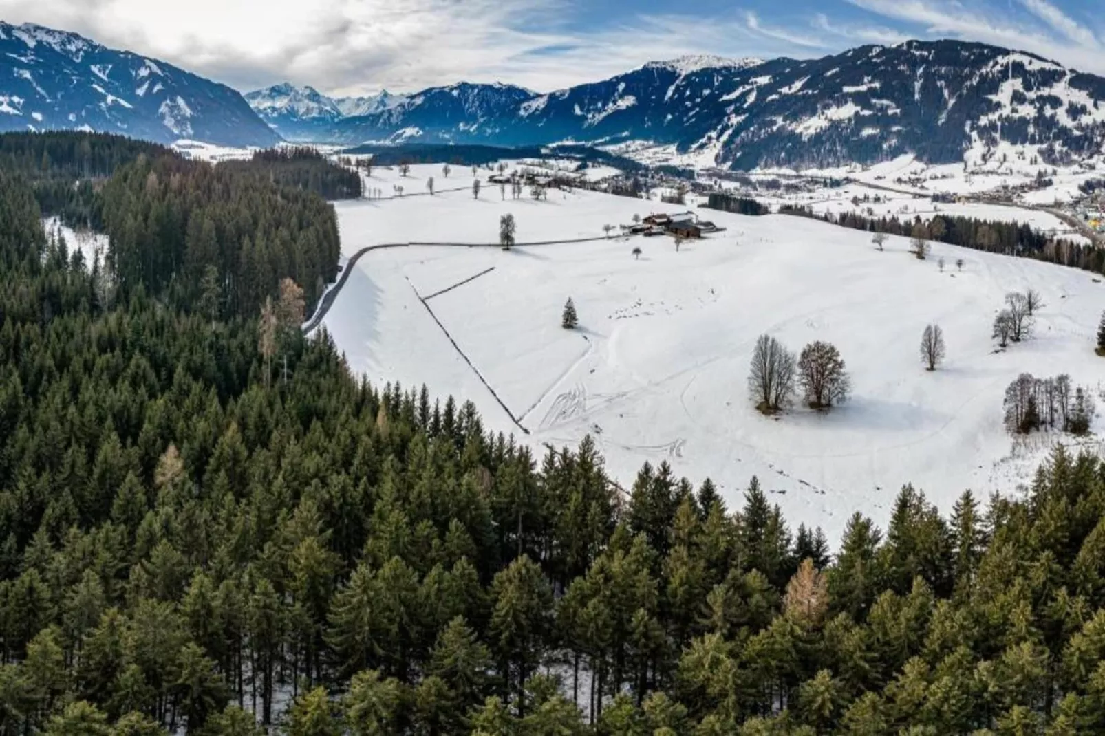 Altes Forsthaus-Gebied winter 20km
