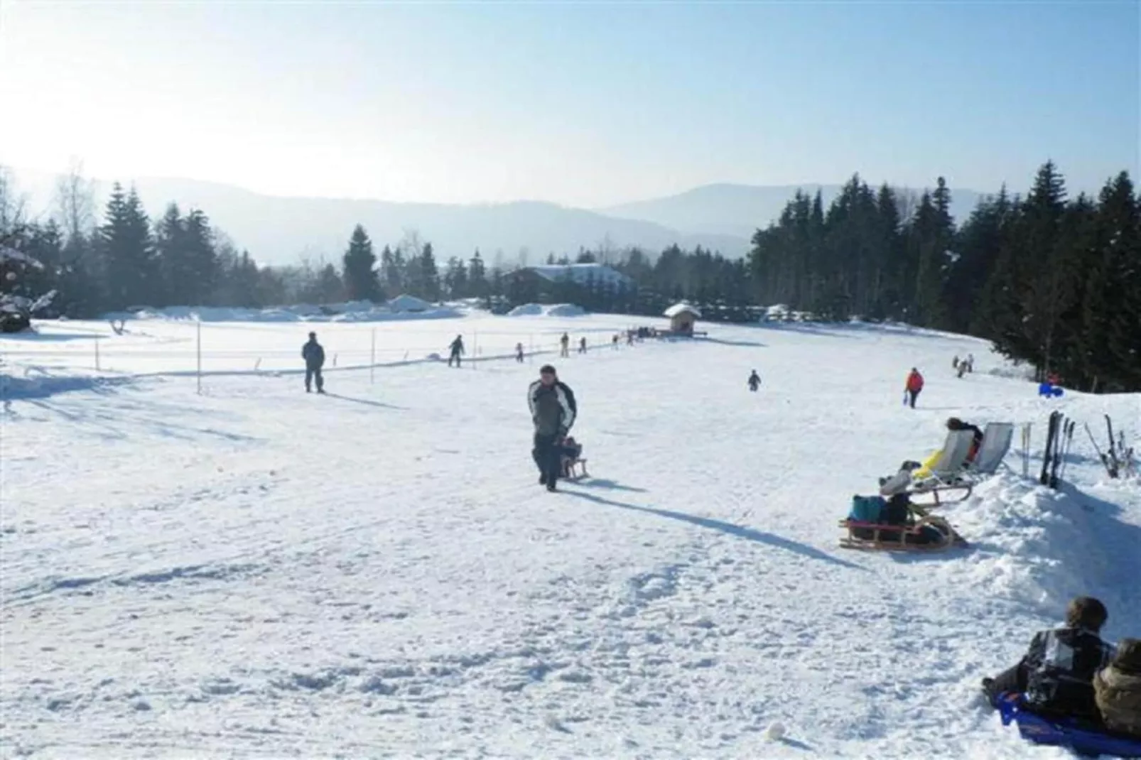 Im Zellertal-Gebied winter 20km