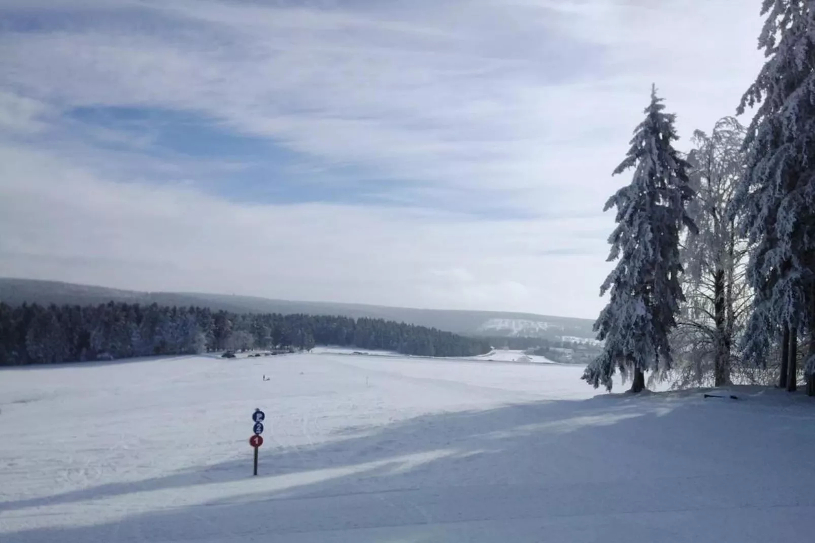 Theresa-Gebied winter 20km