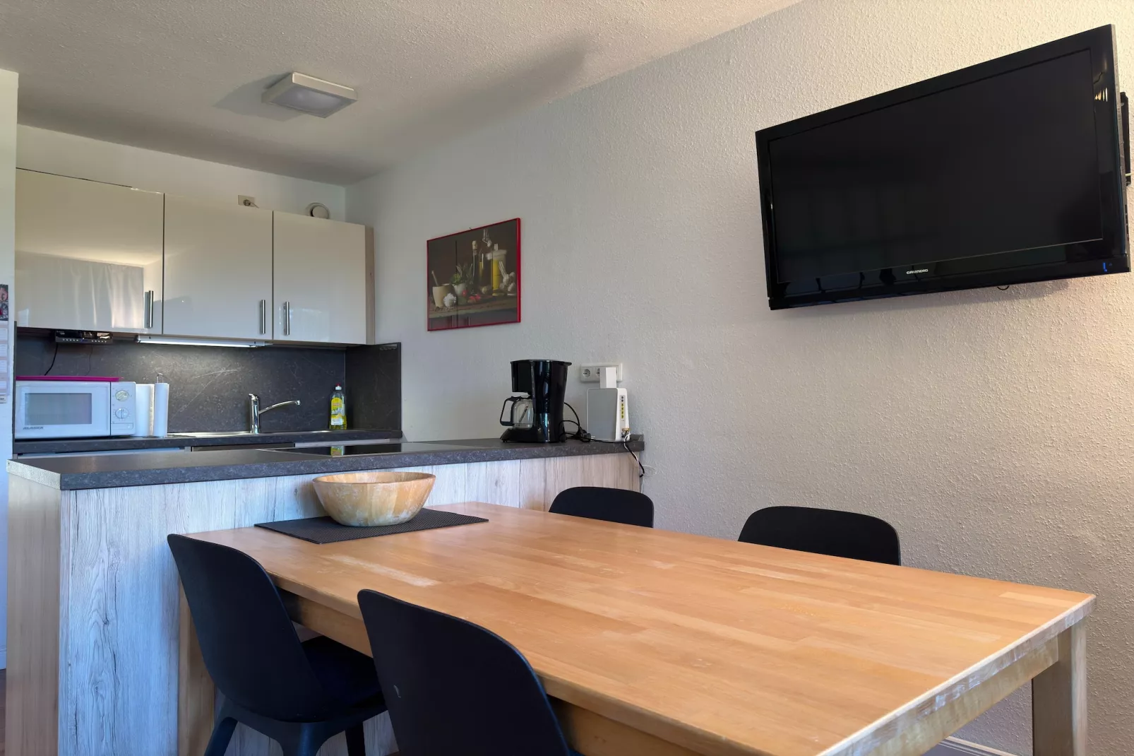 2 Raum App 4 Pers 55 qm-Keuken