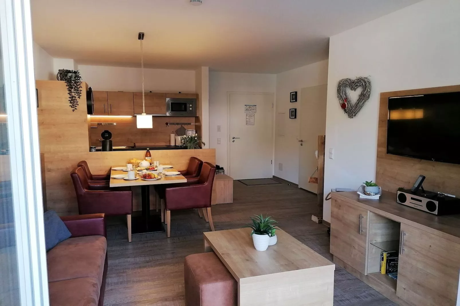 Residenz Grafenmatt - Typ B-Woonkamer