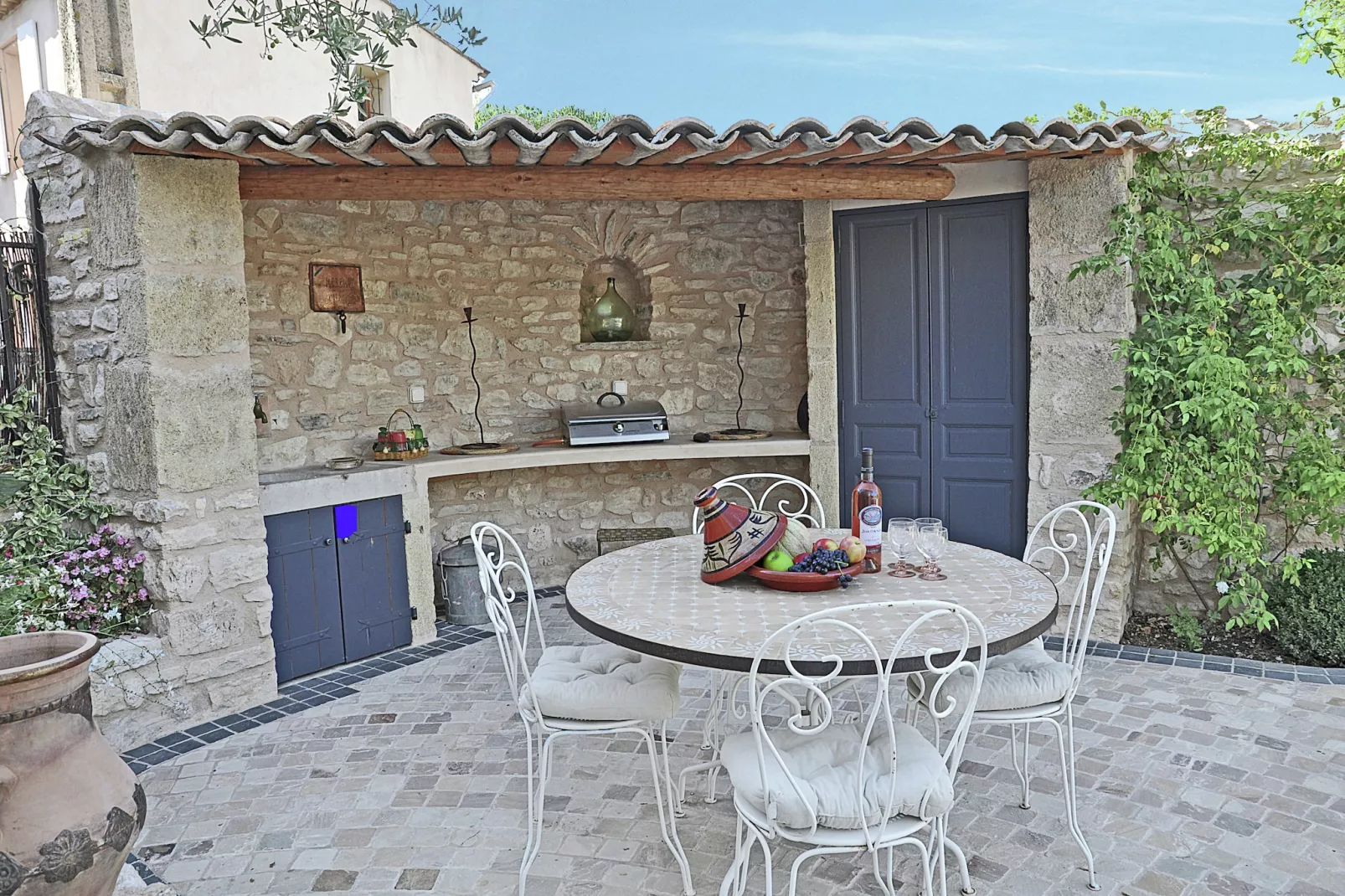 Villa Aix-Tuinen zomer