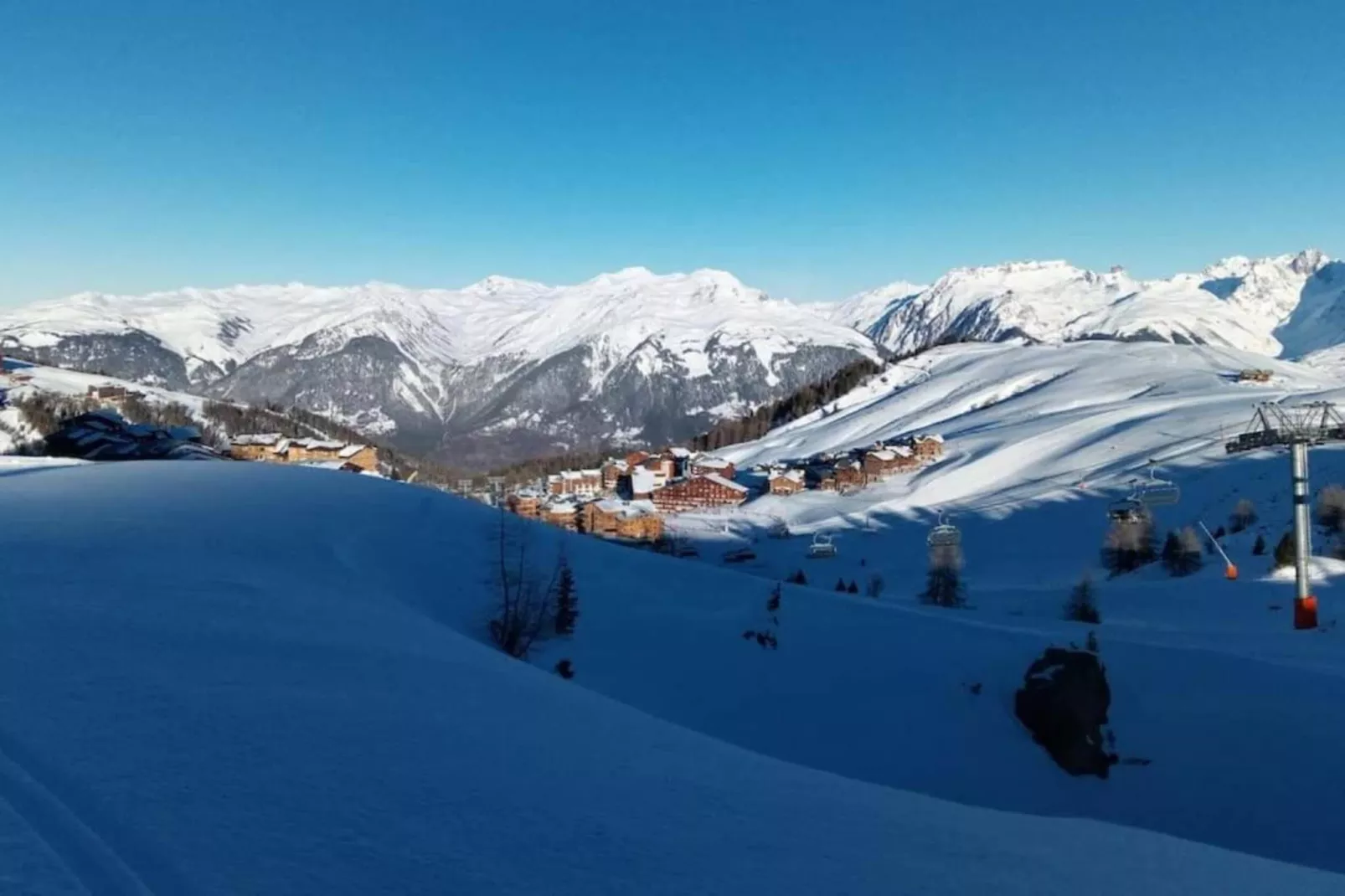 Résidence Prestige Front de Neige 3-Gebied winter 20km