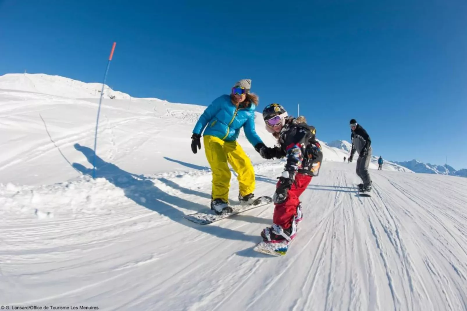 Chalet de Marie-Gebied winter 20km