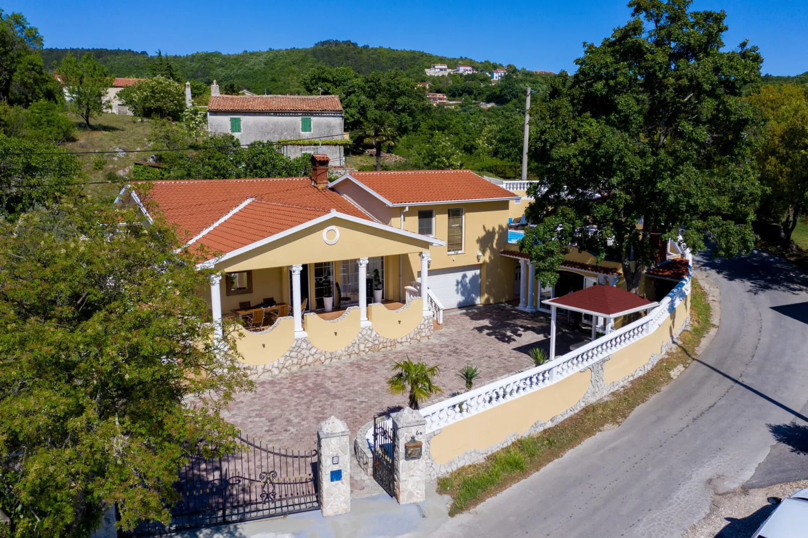 Villa Katarina-Uitzicht zomer