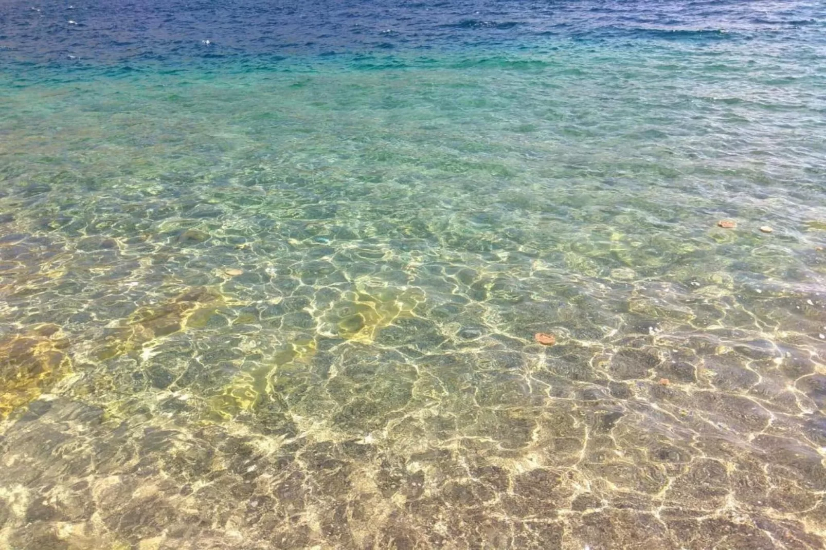 Dalmatian house Sukosan-Gebieden zomer 1km