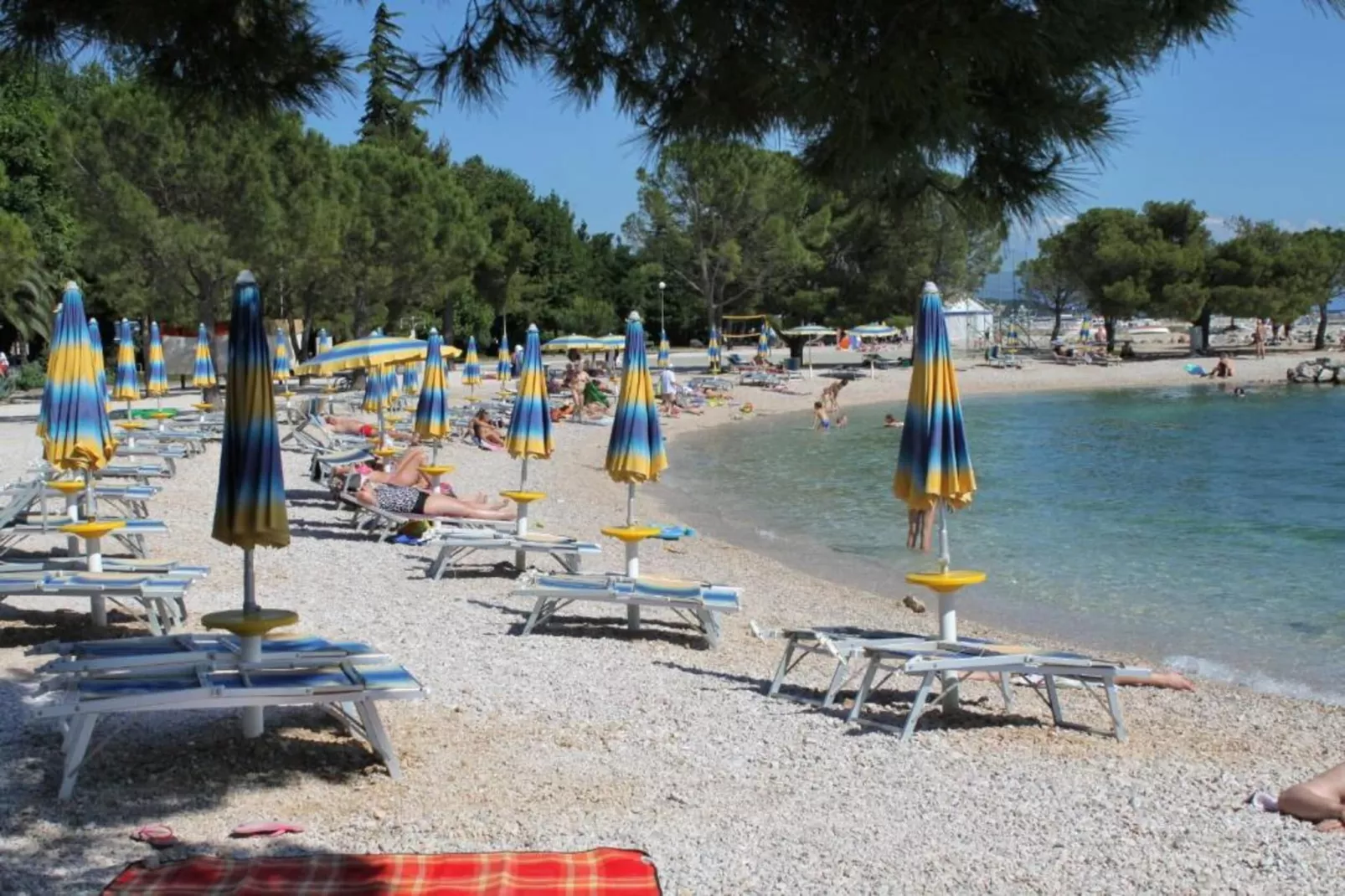 Villa Chiara-Gebieden zomer 1km
