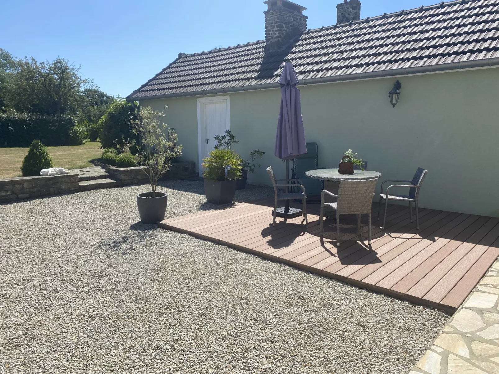 Cottage du Hamel es Clos-Buiten