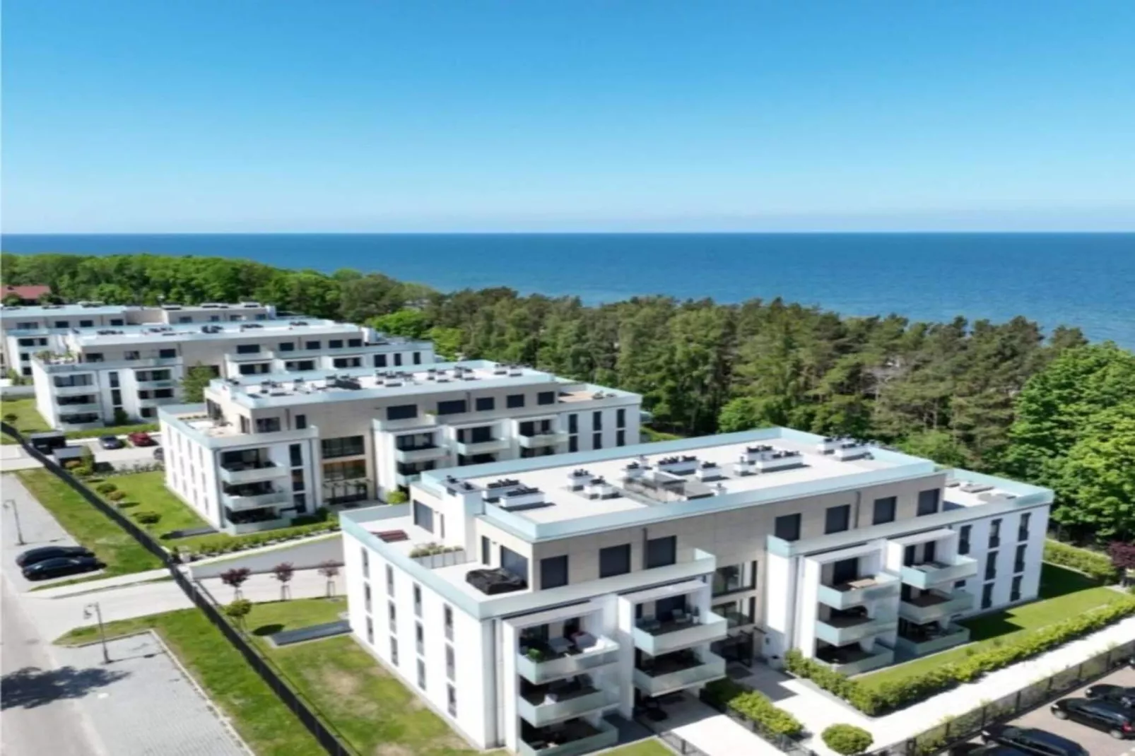 Apartment de luxe am Strand von Rewal-Gebieden zomer 1km