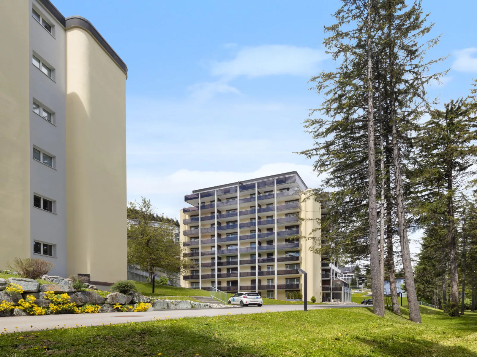 Attika Wohnung Allod Park Haus C 801-Buiten