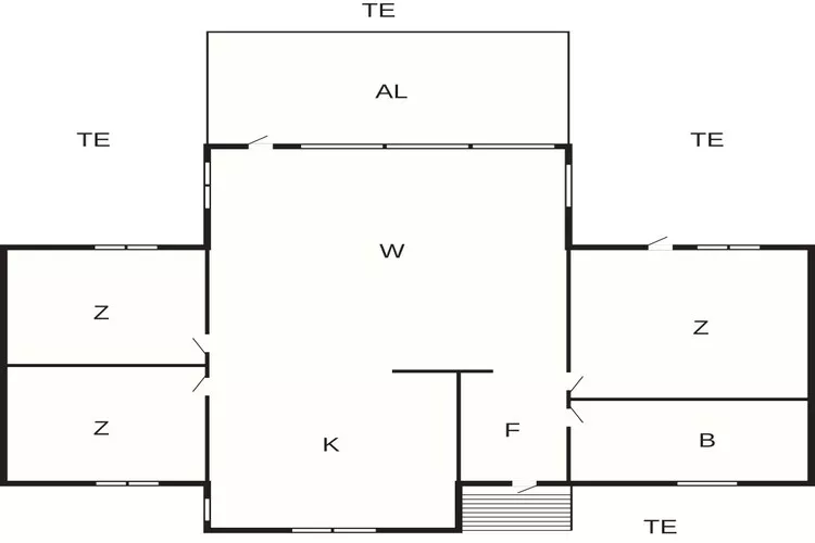 5 sterren vakantie huis in STENINGE-Plattegrond