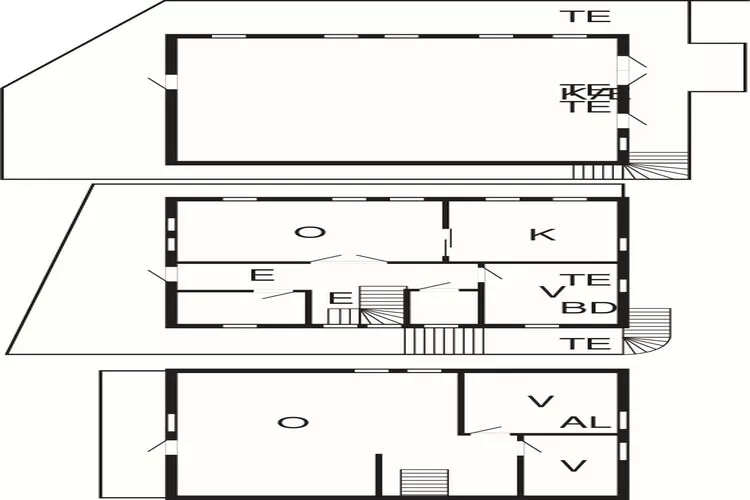 6 persoons vakantie huis in Bygstad-Plattegrond