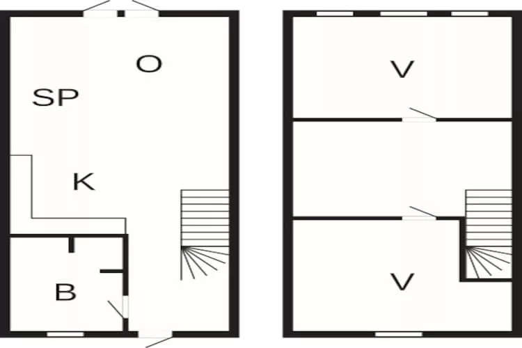 Strandplezier in Hurup -- By Traum Ferienwohnungen-Plattegrond