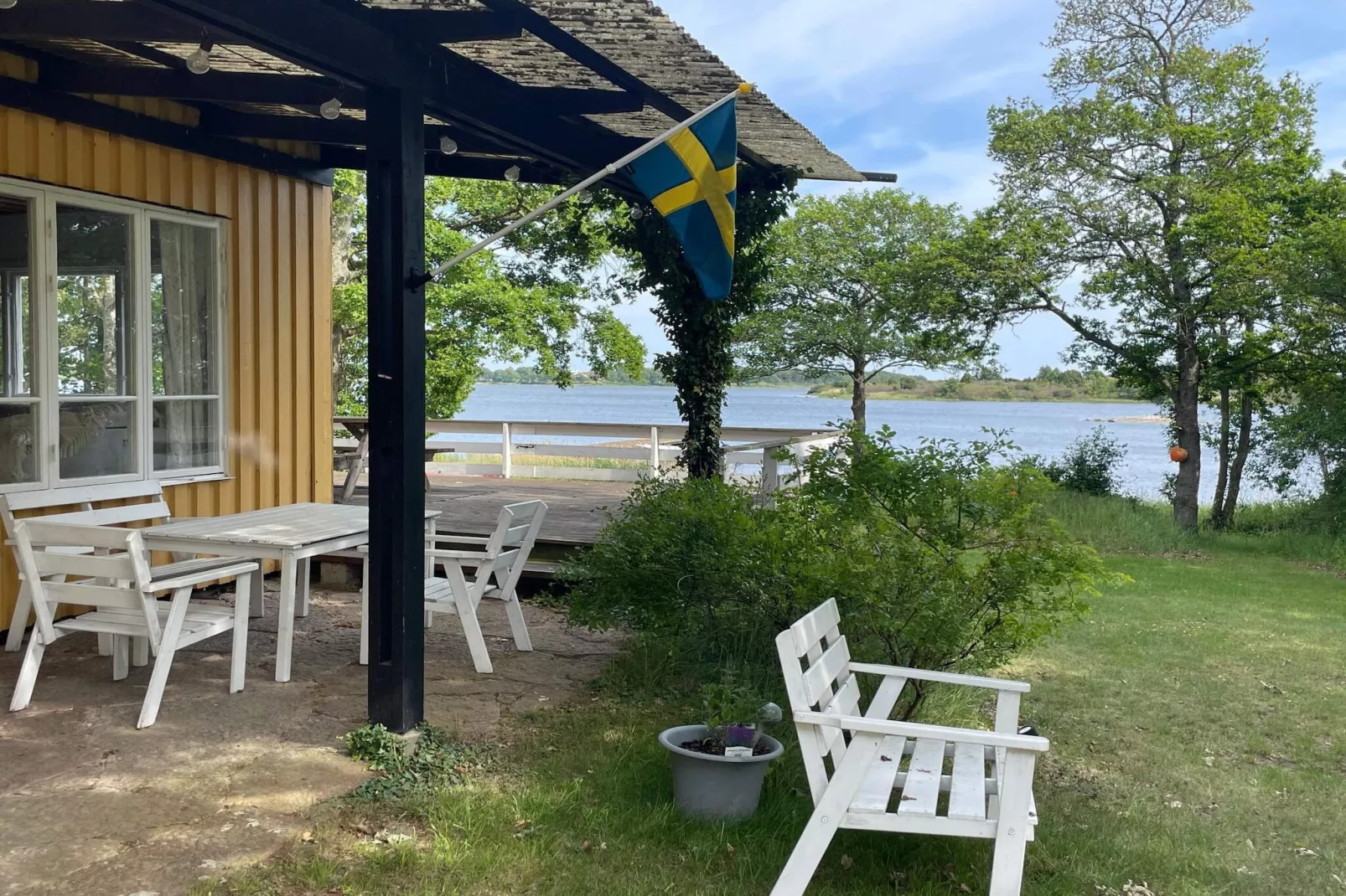 4 sterren vakantie huis in Ramdala-Buitenlucht