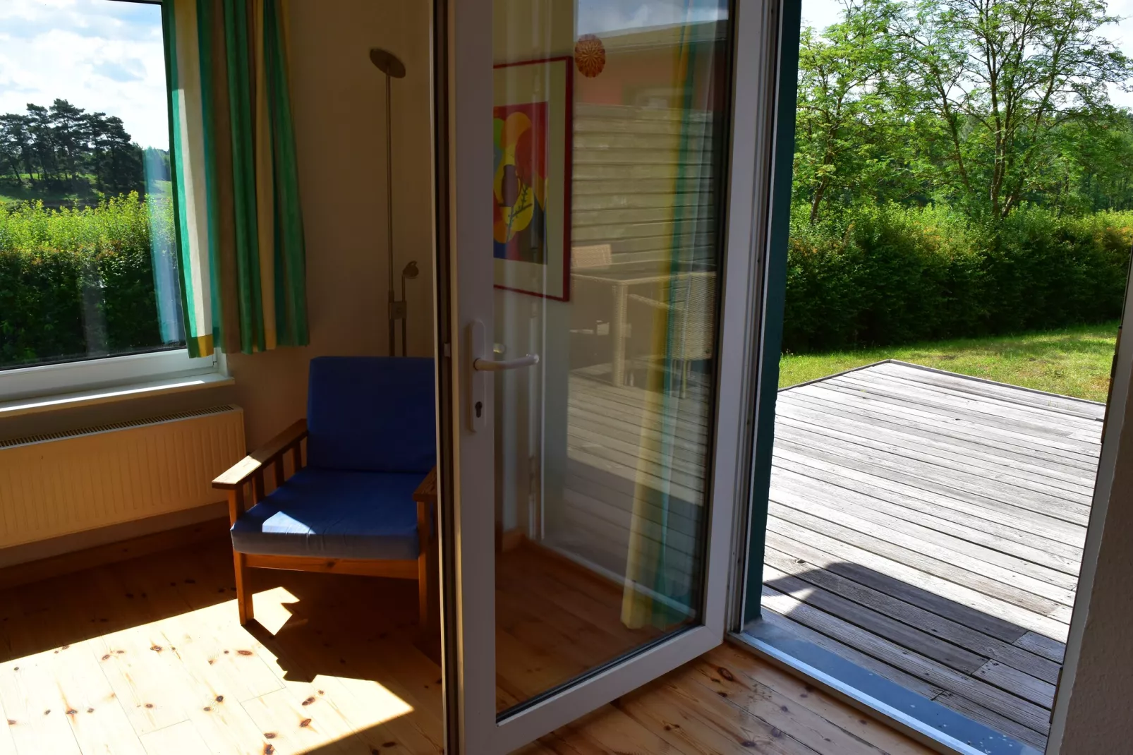 Ferienhäuser Inselblick / Ferienhaus 4 60 qm-Woonkamer