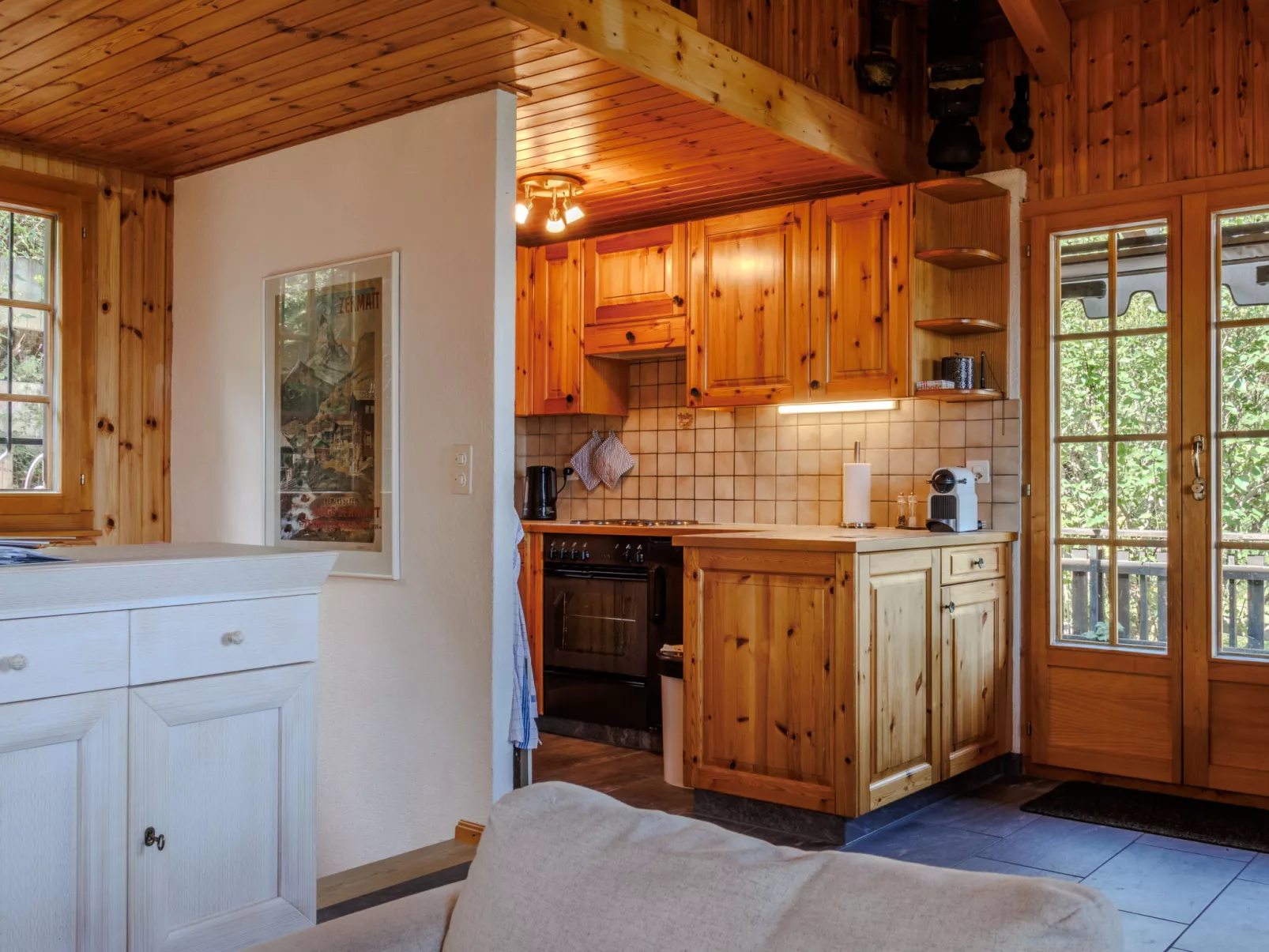 Chalet Soleil-Binnen