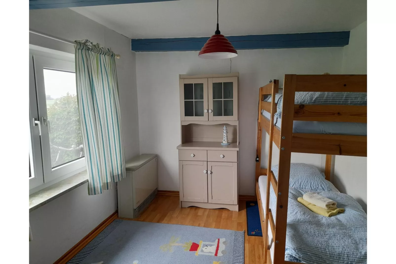 Opas Hus auf Pellworm 4 Pers-Slaapkamer