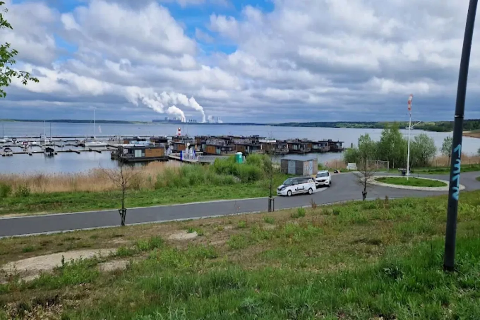 Hausboot am Bärwalder See-Gebieden zomer 5km