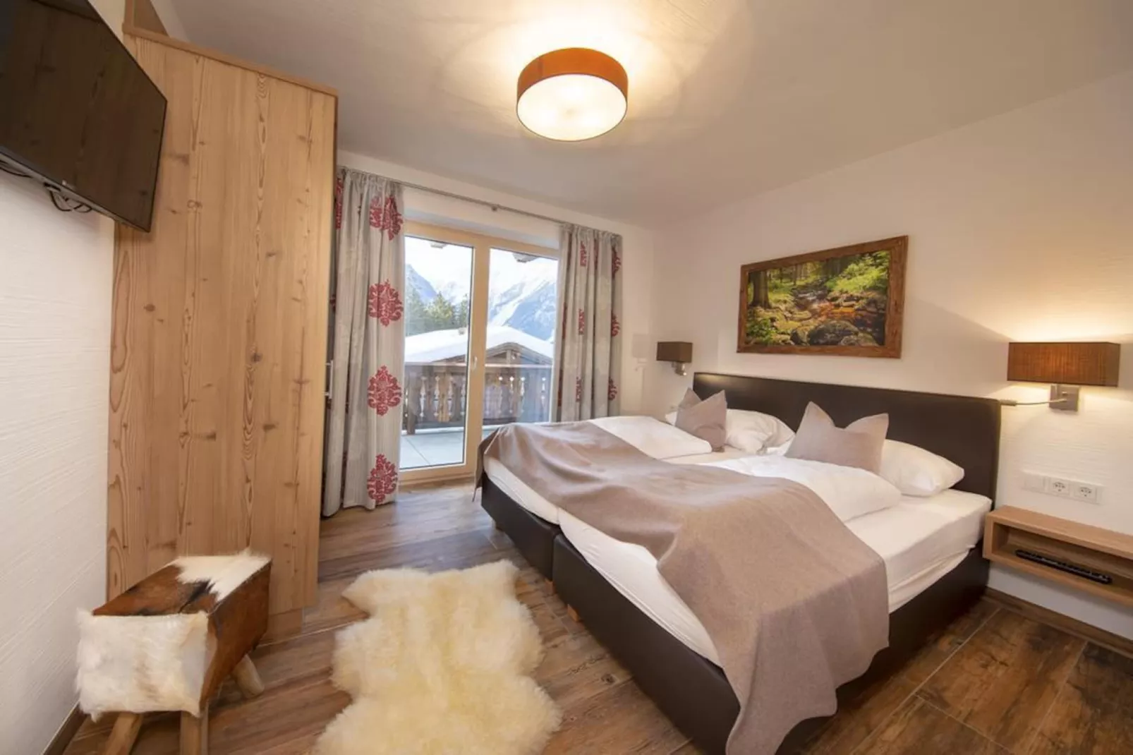 Nationalpark Chalet Stein am Ferner - Slaapkamer