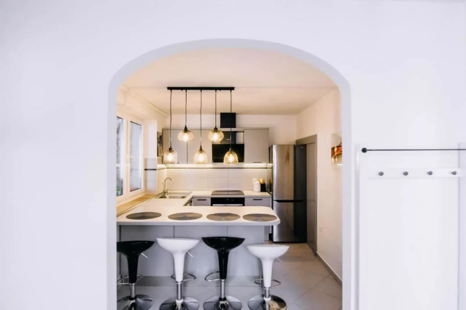 Apartments Luce & Toma - One Bedroom Apartment with Terrace (Toma)-Keuken