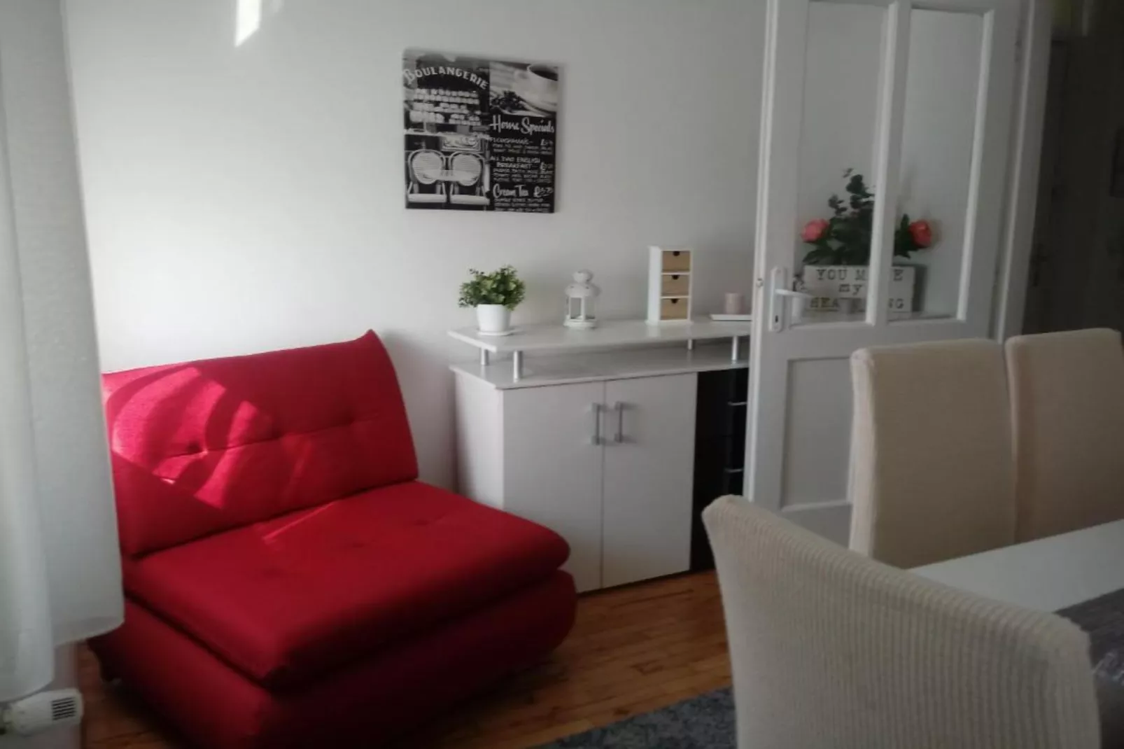 Apartments Lavanda Idila - Studio apartment   (Studio  with Garden View on BDC) -(1)-Woonkamer