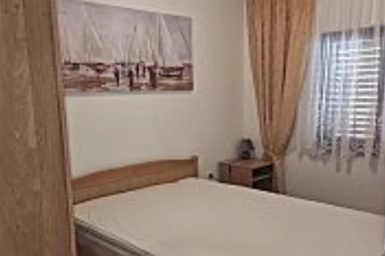 Apartments Jović - One Bedroom Apartment withTerrace (A4)-Slaapkamer