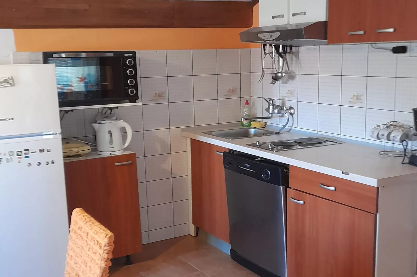 Apartments Lavanda & More - Three Bedroom Apartment with Shared Terrace-Keuken