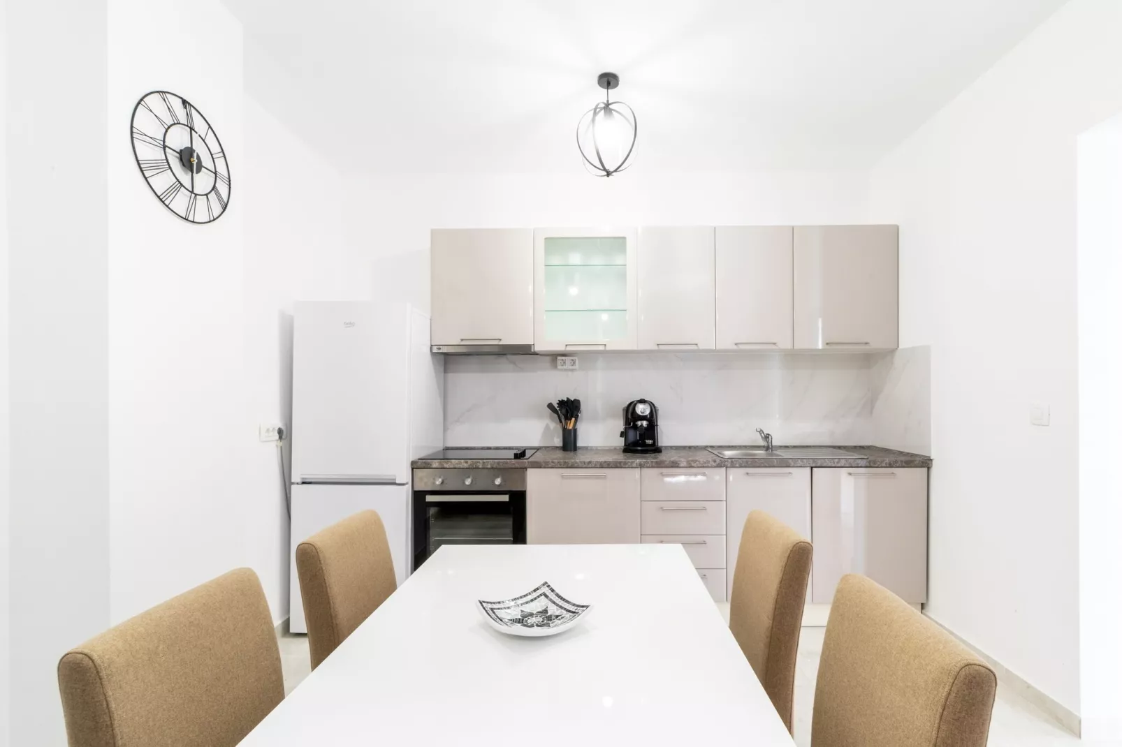 Apartments & Rooms Fisherman's Luck - One-Bedroom Apartment with Terrace and Sea View-Keuken