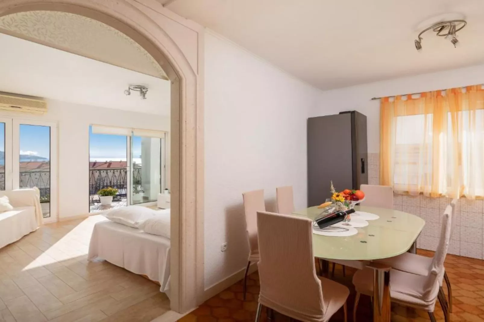 Omis River & Sea Escape - One Bedroom Apartment with Balcony and Sea View