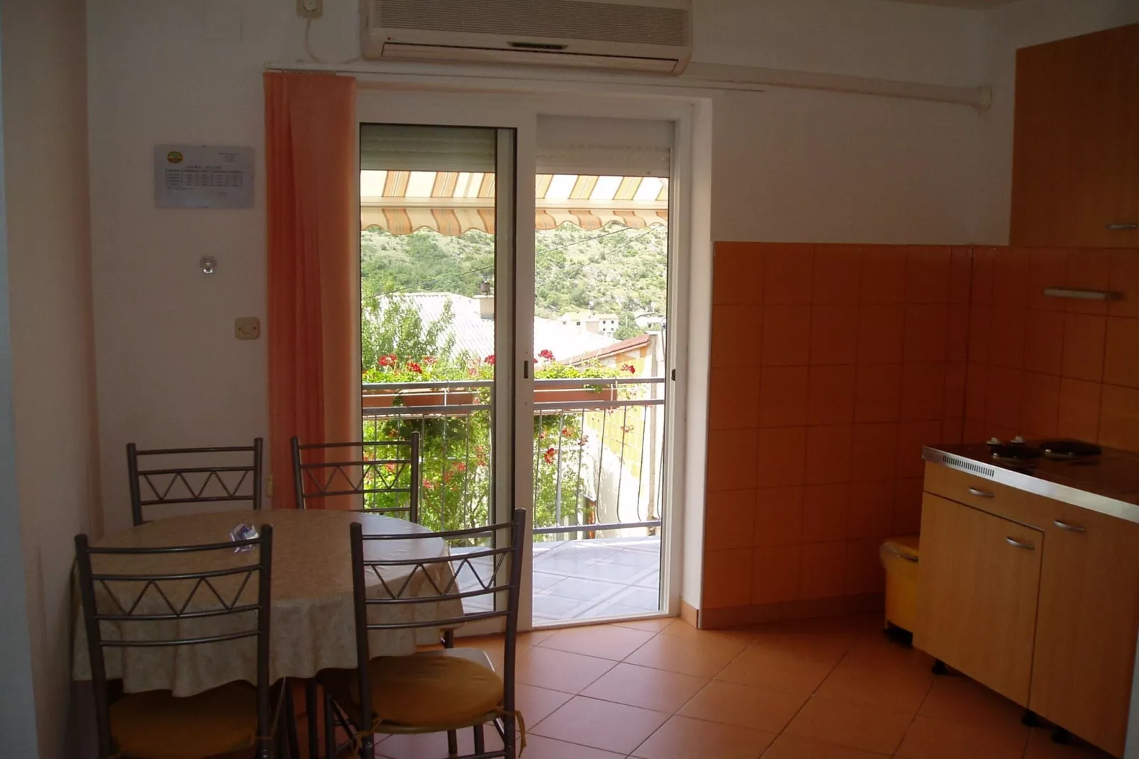 Apartments Bionda Senj - One Bedroom Apartment with Balcony 3-Keuken